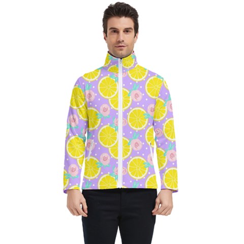 Purple Lemons  Men s Bomber Jacket by ConteMonfrey