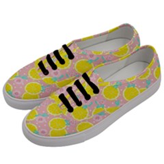 Pink Lemons Men s Classic Low Top Sneakers by ConteMonfrey