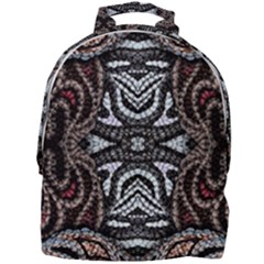 Autumn Patterns Mini Full Print Backpack by kaleidomarblingart