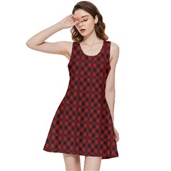 Diagonal Red Plaids Inside Out Racerback Dress by ConteMonfrey