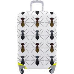 Ants Insect Pattern Cartoon Ant Animal Luggage Cover (large) by Ravend