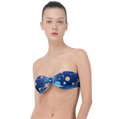 Galaxy Background Classic Bandeau Bikini Top  by danenraven