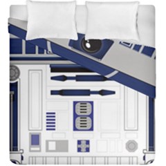 Robot R2d2 R2 D2 Pattern Duvet Cover Double Side (king Size)