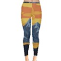 Illustration Landscape Nature Inside Out Leggings View3