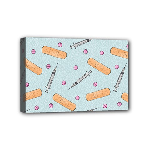 Medicine Items Mini Canvas 6  X 4  (stretched) by SychEva