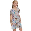 Medical Devices Kids  Short Sleeve Tiered Mini Dress View3