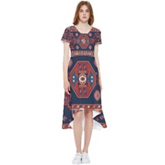 Armenian Carpet High Low Boho Dress by Gohar