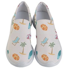 Cool Summer Pattern - Beach Time!   Women s Lightweight Slip Ons by ConteMonfrey