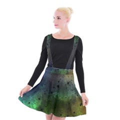 Tye Dye Vibing Suspender Skater Skirt by ConteMonfrey