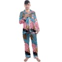 Gondola Ride   Men s Long Sleeve Satin Pajamas Set View1