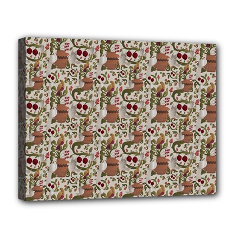 Architecture Ornaments Canvas 14  X 11  (stretched) by Gohar