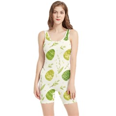 Easter Green Eggs  Women s Wrestling Singlet by ConteMonfrey