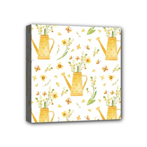 Easter Garden   Mini Canvas 4  X 4  (stretched) by ConteMonfrey