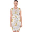 Easter Garden   Capsleeve Drawstring Dress  View1