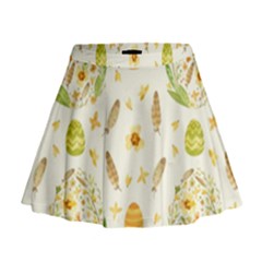 Easter Egg Mini Flare Skirt by ConteMonfrey