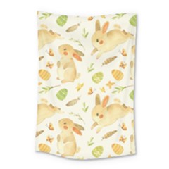 Cute Rabbits - Easter Spirit  Small Tapestry by ConteMonfrey