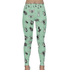 Insects Pattern Classic Yoga Leggings by Valentinaart