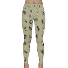 Insects Pattern Classic Yoga Leggings by Valentinaart