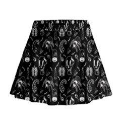 Halloween  Mini Flare Skirt by Valentinaart