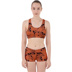 Skull Pattern Work It Out Gym Set by Valentinaart