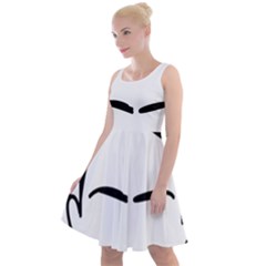 Frida Kahlo  Knee Length Skater Dress by Sobalvarro