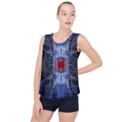 Art Robot Artificial Intelligence Technology Bubble Hem Chiffon Tank Top by Ravend