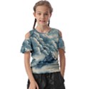 Mountains Alps Nature Clouds Sky Fresh Air Kids  Butterfly Cutout Tee View1