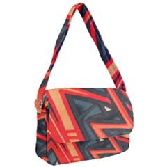 Graffiti Detail Wallpaper Texture Background Courier Bag by Pakemis