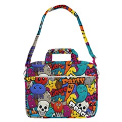 Graffiti Characters Seamless Pattern Macbook Pro 13  Shoulder Laptop Bag  by Pakemis