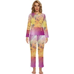 Colorful Nature Womens  Long Sleeve Lightweight Pajamas Set by Sparkle