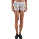 Cute-seamless-pattern-with-space Yoga Shorts View1