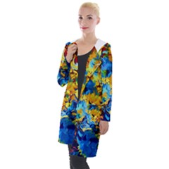 Abstract Art Hooded Pocket Cardigan by gasi