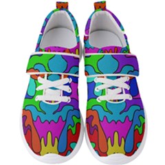 Beautiful Colorful Design Men s Velcro Strap Shoes by gasi