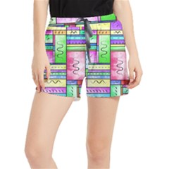 Colorful Pattern Women s Runner Shorts by gasi