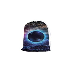 Digitalgalaxy Drawstring Pouch (xs) by Sparkle