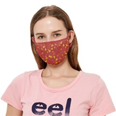 Background Pattern Texture Design Crease Cloth Face Mask (adult) by Ravend