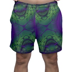 Fractal Abstract Art Pattern Men s Shorts