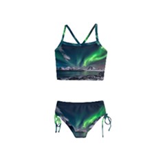 Aurora Borealis Photo Girls  Tankini Swimsuit by danenraven