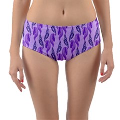 Unicorn Butterfly Reversible Mid-waist Bikini Bottoms by Sparkle