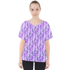 Unicorn Butterfly V-neck Dolman Drape Top by Sparkle