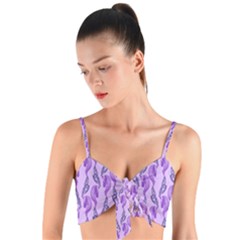 Unicorn Butterfly Woven Tie Front Bralet by Sparkle