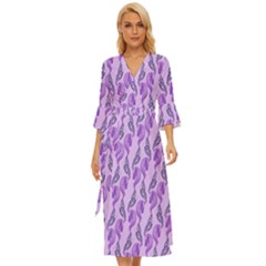 Unicorn Butterfly Midsummer Wrap Dress by Sparkle