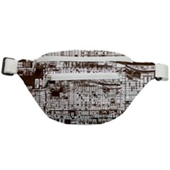 Antique Oriental Town Map  Fanny Pack by ConteMonfrey