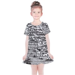 Old Civilization Kids  Simple Cotton Dress by ConteMonfrey