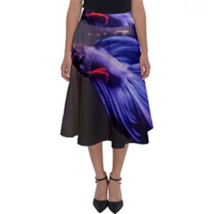 Betta Fish Photo And Wallpaper Cute Betta Fish Pictures Perfect Length Midi Skirt by StoreofSuccess