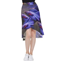 Betta Fish Photo And Wallpaper Cute Betta Fish Pictures Frill Hi Low Chiffon Skirt by StoreofSuccess