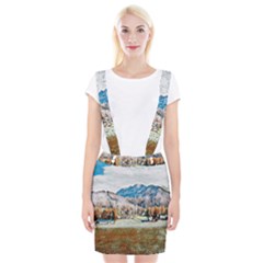 Trentino Alto Adige, Italy  Braces Suspender Skirt by ConteMonfrey