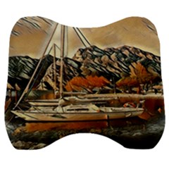 Art Boats Garda, Italy  Velour Head Support Cushion by ConteMonfrey