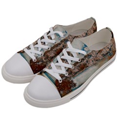 Side Way To Lake Garda, Italy  Men s Low Top Canvas Sneakers by ConteMonfrey