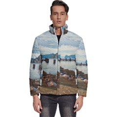 Ducks On Gardasee Men s Puffer Bubble Jacket Coat by ConteMonfrey